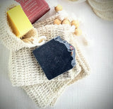 Sisal soap pouch