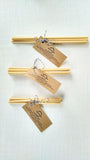 Bamboo Drinking Straws - set of 6