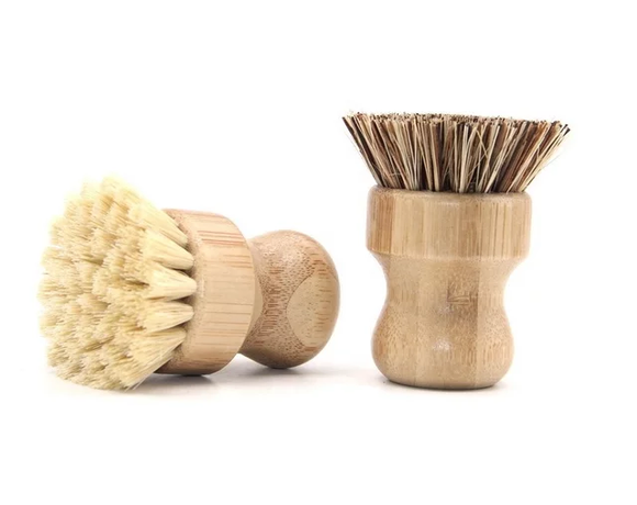 Pot and Pan Brush - Bamboo