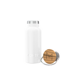 Mini Insulated Drink Bottle 350 ml bamboo lid