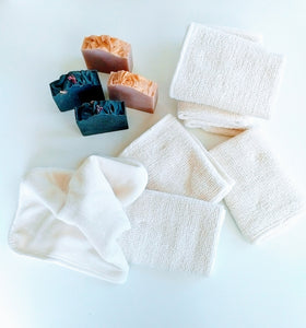 Bamboo Duo Washcloth for face or Body