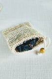 Sisal soap pouch