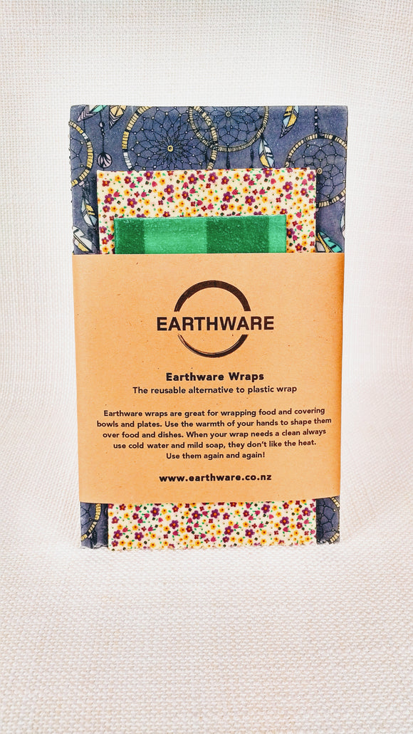 Earthware wax wraps