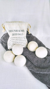 Wool Dryer Balls - 3 pack 100% NZ Wool